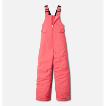 Columbia Hlače Za Djevojčice - Snowslope II Bib Svijetlo Roze | LFEV-67492